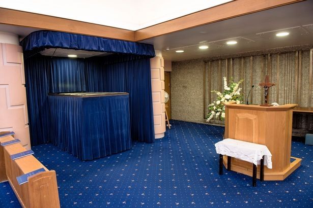 Прощальный зал крематория