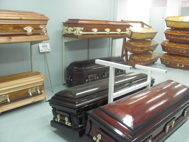 Гробы для похоронного бюро